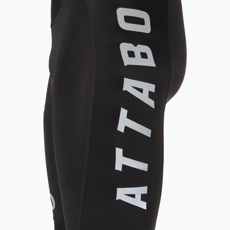 Spodenki rowerowe męskie ATTABO Kirun Bib Shorts czarny 7