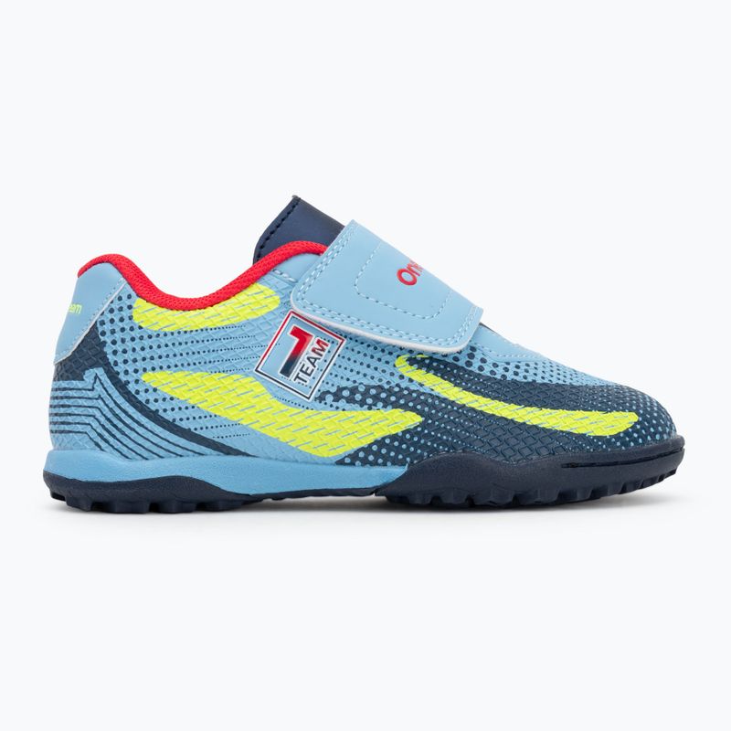 Buty piłkarskie dziecięce OneTeam Robero Junior TF niebieski/granatowy 4