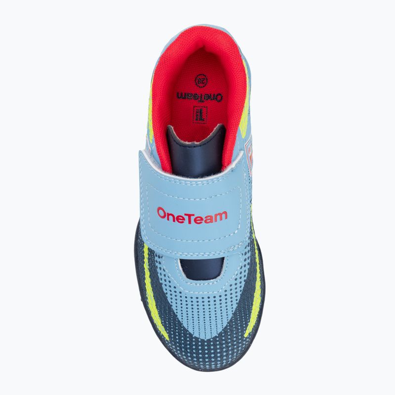 Buty piłkarskie dziecięce OneTeam Robero Junior TF niebieski/granatowy 7