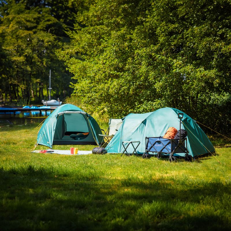Namiot kempingowy 4-osobowy KADVA CAMPdome 4 zielony 5