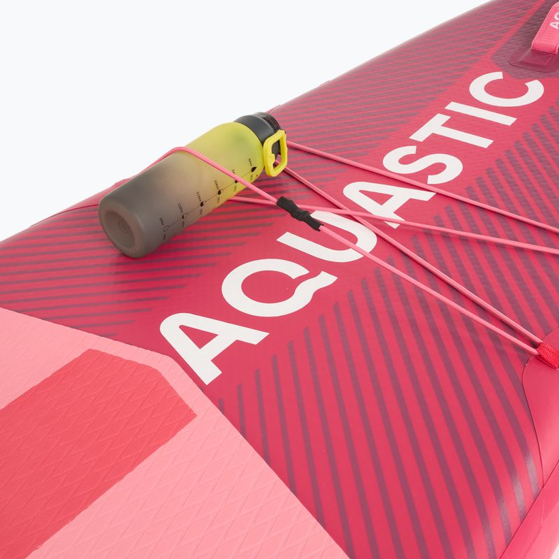 Zestaw deska SUP pompowana AQUASTIC Perth 9'10" różowy 11