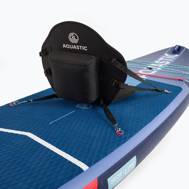 Deska SUP AQUASTIC Perth Pro 11'2" allround ciemny niebieski 15