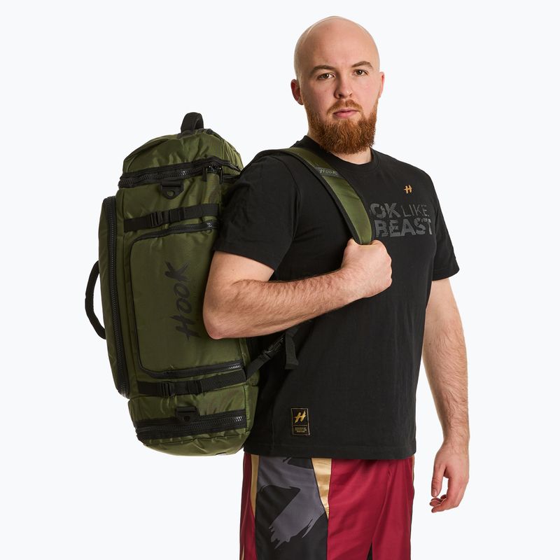 Plecak/torba 2w1 HOOK FIGHTING Camp Duffel Bag 41 l zielony 5