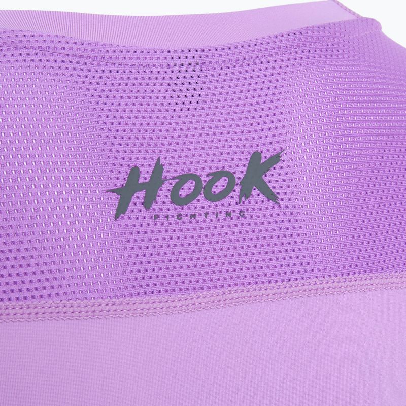 Koszulka treningowa longsleeve damska rashguard HOOK FIGHTING Base fioletowy 4