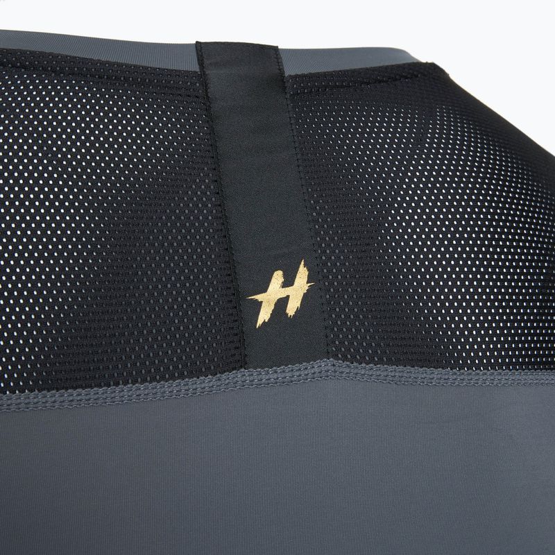 Koszulka treningowa męska rashguard HOOK FIGHTING Base czarny 14