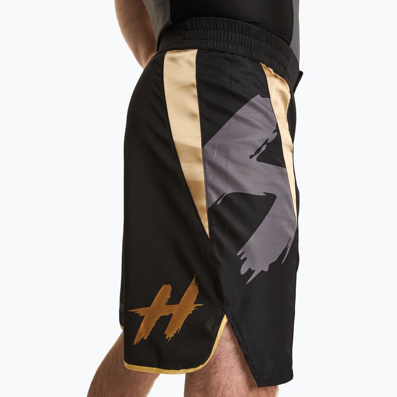 Spodenki treningowe męskie HOOK FIGHTING Ready To Spar czarny 6