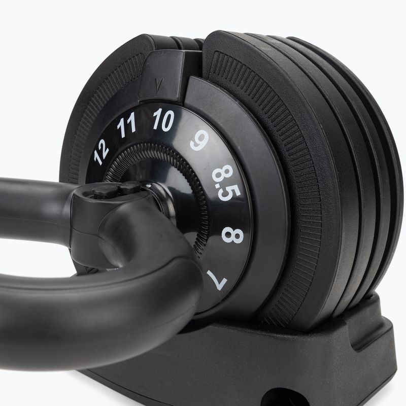 Kettlebell regulowany XTREXO TXO-B4W004 12 kg czarny 10