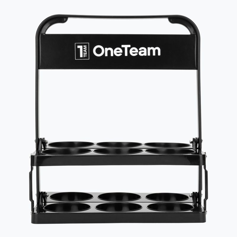 Koszyk na bidony OneTeam Water Bottle Carries czarny 4
