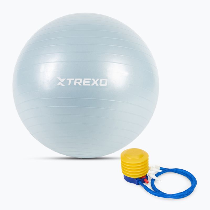 Piłka gimnastyczna XTREXO TXO-B4Z008-BL 65 cm niebieski 6