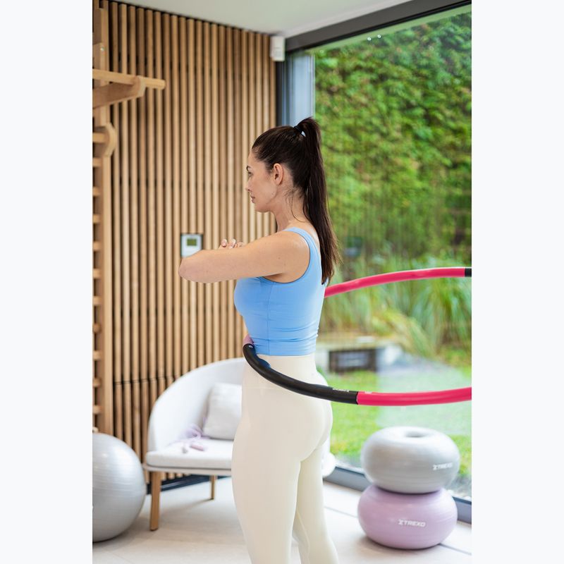 Hula hop masujące XTREXO TXO-B4Z035-PK różowy 5
