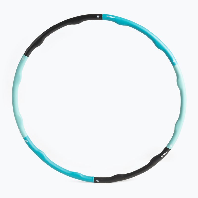 Hula hop masujące XTREXO TXO-B4Z035-GN turkusowy