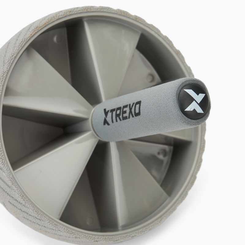 Kółko do ćwiczeń mięśni brzucha XTREXO TXO-B4Z037-GY szary 6