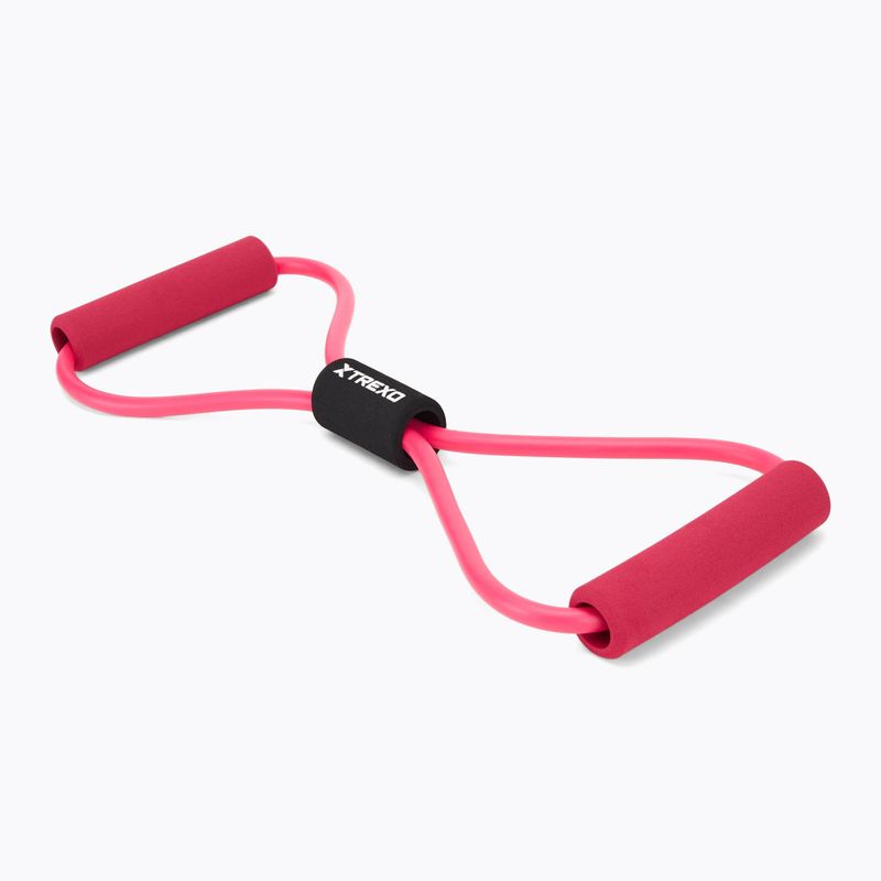 Ekspander do ćwiczeń XTREXO gumowy TXO-B4Z056-PK różowy