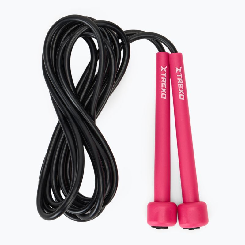 Skakanka bokserska XTREXO basic z łożyskiem TXO-B4Z059-PK różowy