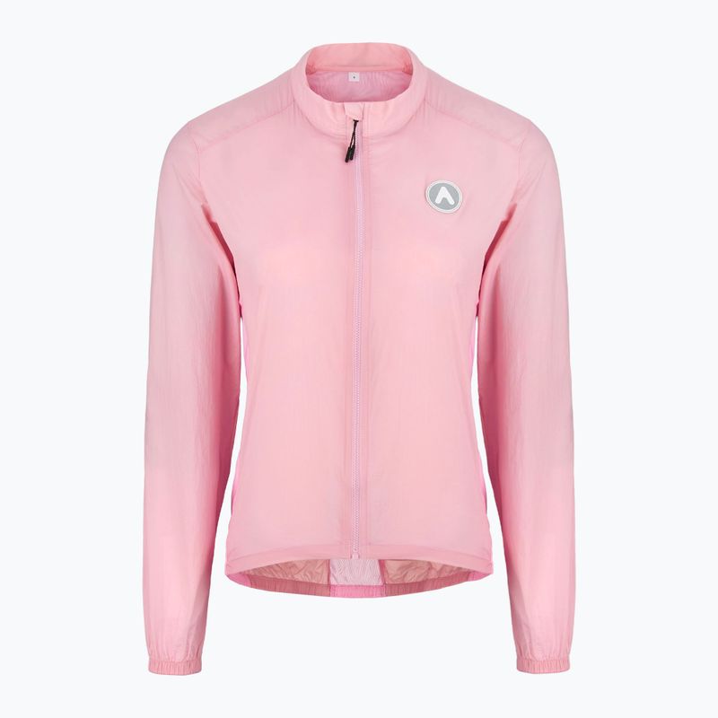 Kurtka rowerowa damska ATTABO Cahayo Jacket Windproof różowy 9