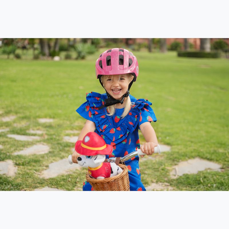 Kask rowerowy dziecięcy ATTABO K200 różowy 11