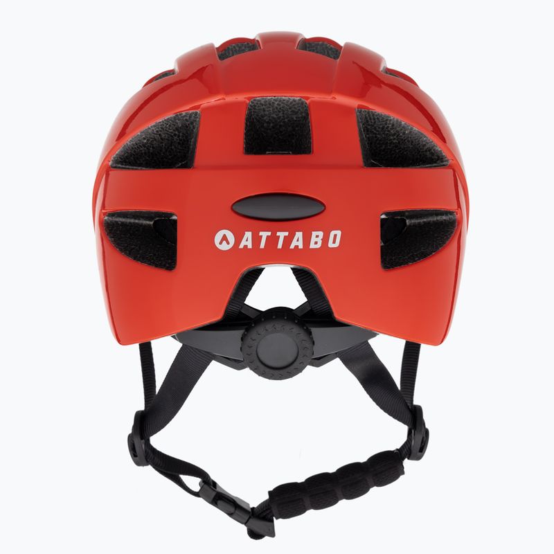 Kask rowerowy dziecięcy ATTABO K200 czerwony 4