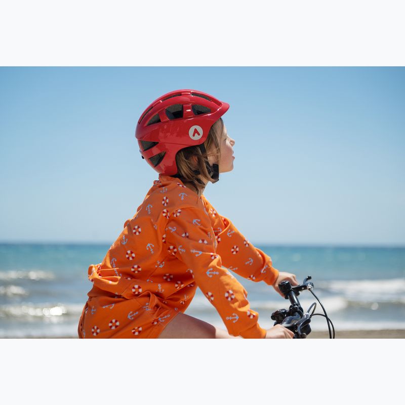 Kask rowerowy dziecięcy ATTABO K200 czerwony 2