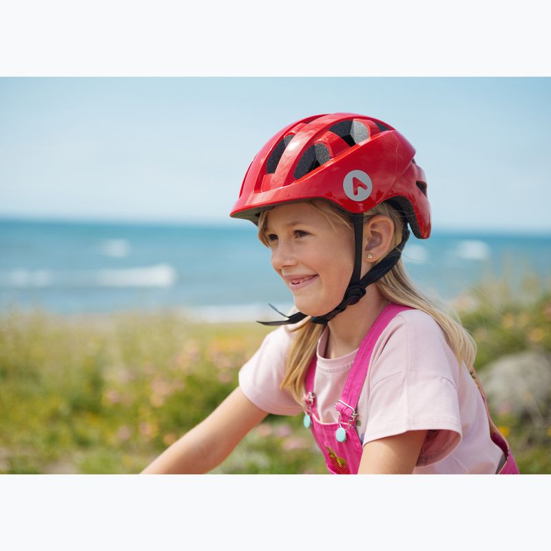 Kask rowerowy dziecięcy ATTABO K200 czerwony 11
