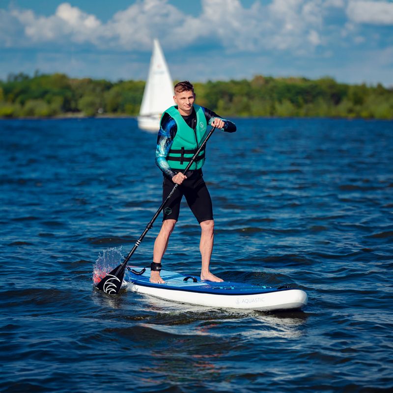 Deska SUP AQUASTIC Perth Pro 11' allround niebieska 24