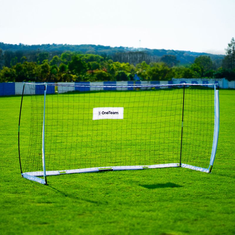 Bramka do piłki nożnej OneTeam Flex Square OT-B4W005 300 x 155 cm biały 12