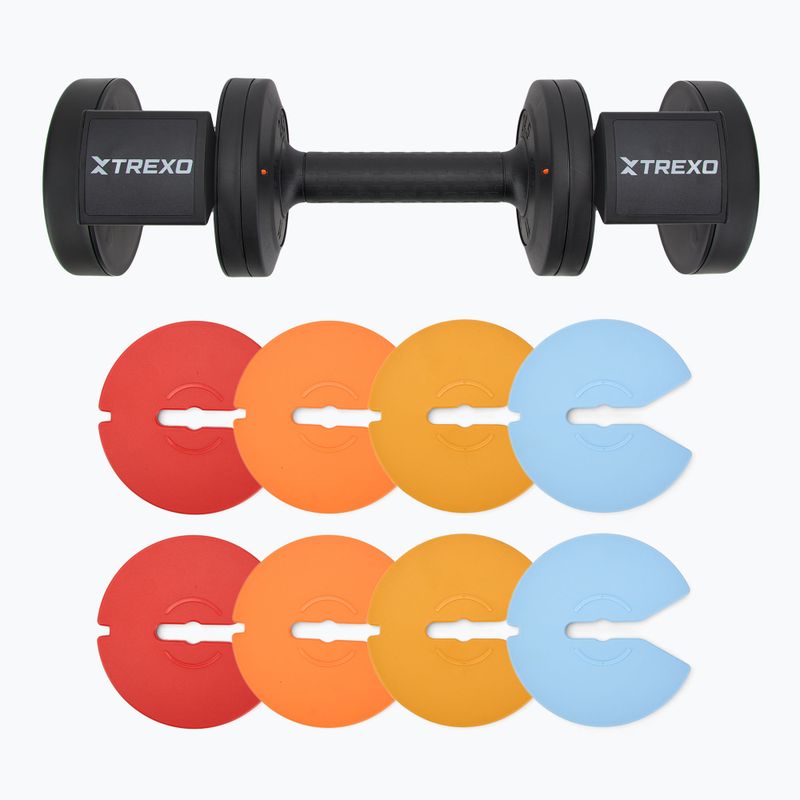 Hantel regulowany XTREXO 25 kg multicolor 7