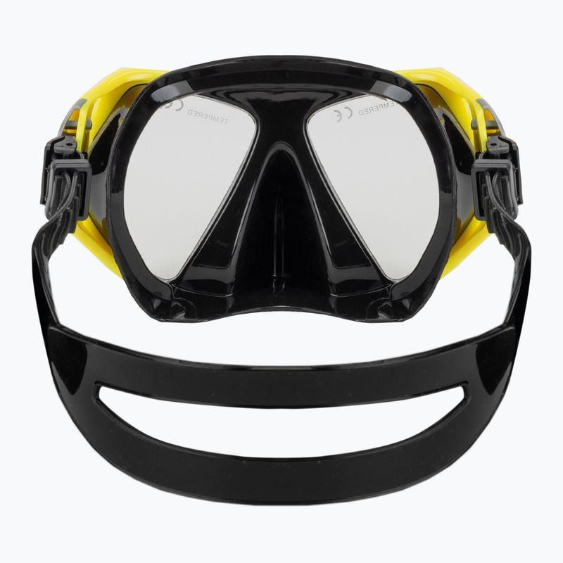 Maska do snorkelingu AQUASTIC Shoal szary 5