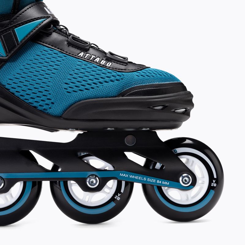 Rolki męskie ATTABO OneFoot Fitgo system niebieskie 8