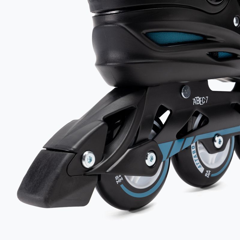 Rolki męskie ATTABO OneFoot Fitgo system niebieskie 10