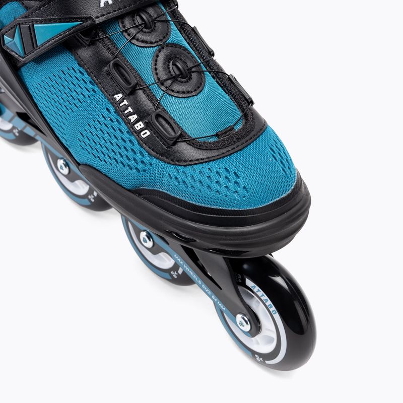 Rolki męskie ATTABO OneFoot Fitgo system niebieskie 11