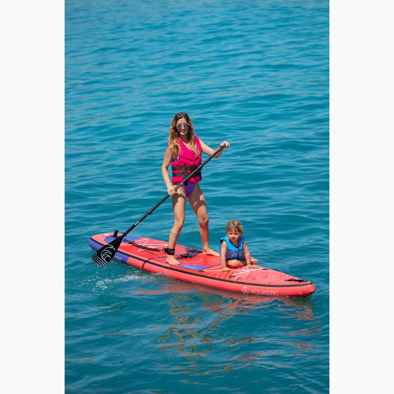 Wiosło SUP 3-częściowe AQUASTIC AQS-SPD001 140-180 cm czarne 5