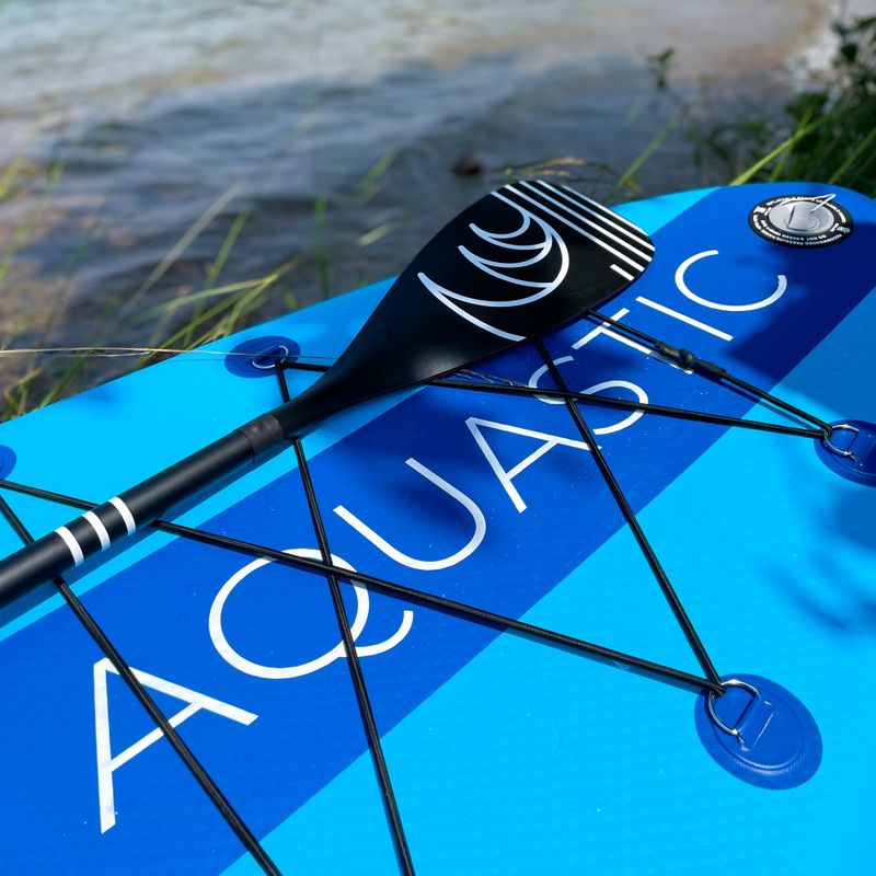 Wiosło SUP 2-częściowe AQUASTIC AQS-SPD003 170-220 cm czarne 4