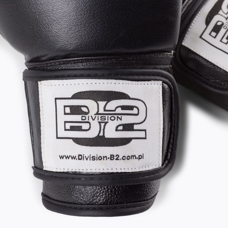 Rękawice bokserskie DIVISION B-2 DIV-SG01 black/white 5