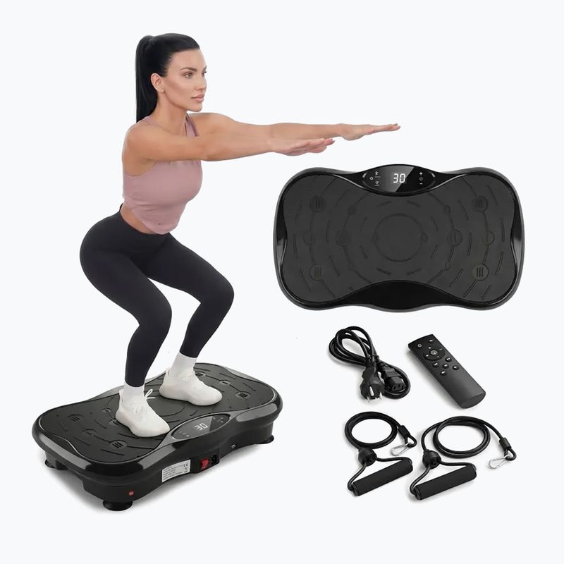 Platforma wibracyjna Extralink Moonwalk Spin Move black 4