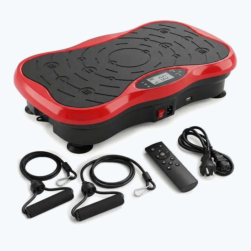 Platforma wibracyjna Extralink Moonwalk Spin Move black/red