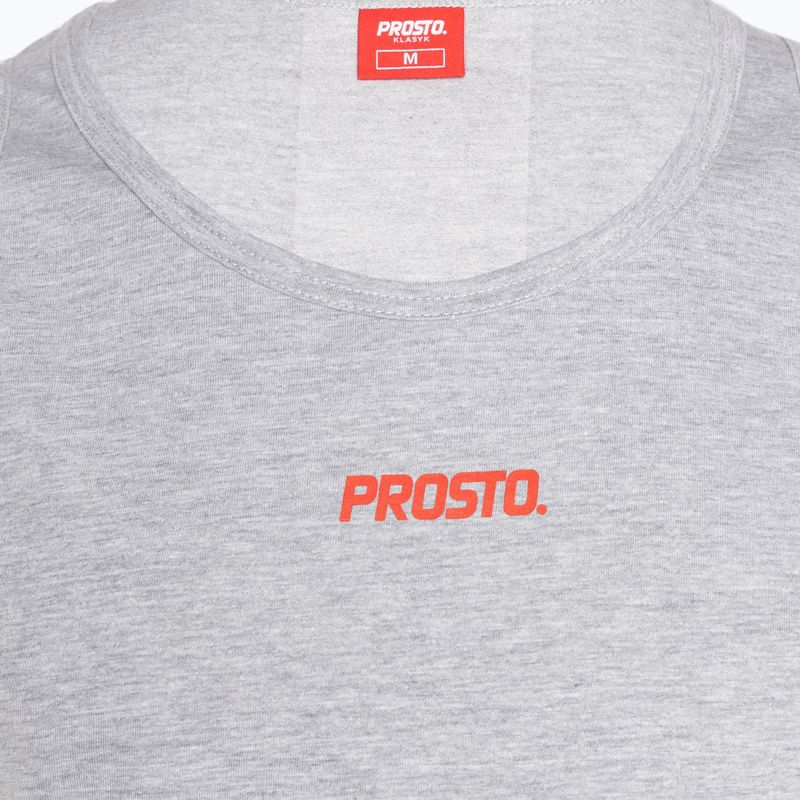 Koszulka męska PROSTO Top Triztix gray 3