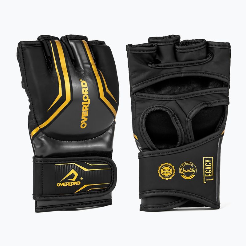 Rękawice grapplingowe Overlord MMA Legacy czarny
