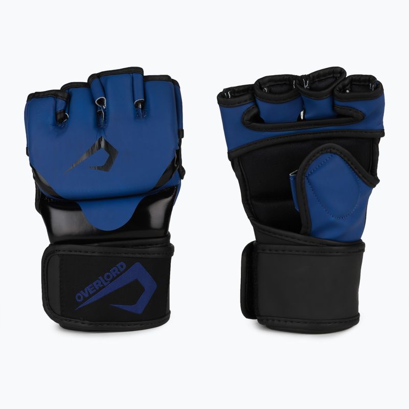 Rękawice grapplingowe Overlord X-MMA niebieskie
