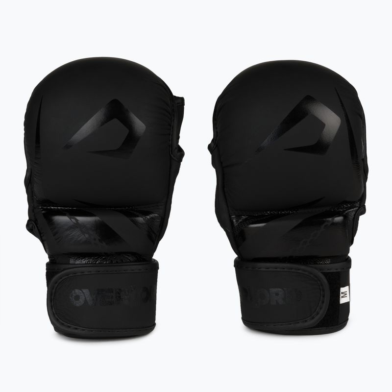 Rękawice grapplingowe Overlord Sparring MMA czarne 2