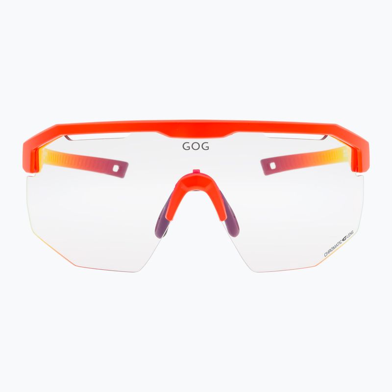 Okulary przeciwsłoneczne GOG Argo C matt neon orange/black/reflex red 2