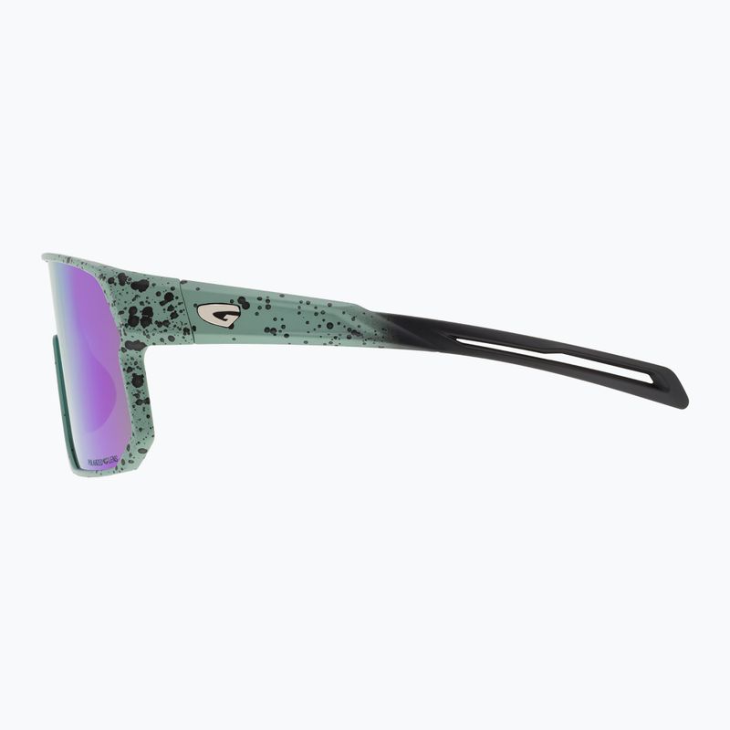 Okulary przeciwsłoneczne GOG Vidar matt green/black reflex white/blue 3