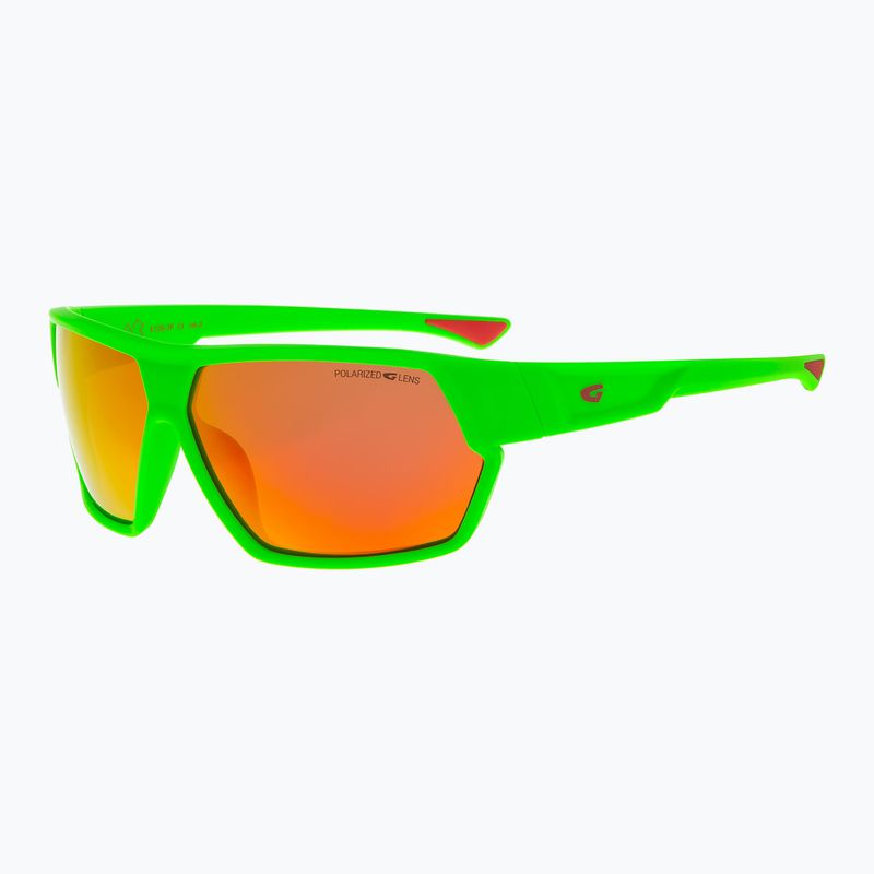 Okulary przeciwsłoneczne GOG Zonda matt neon green/red 5