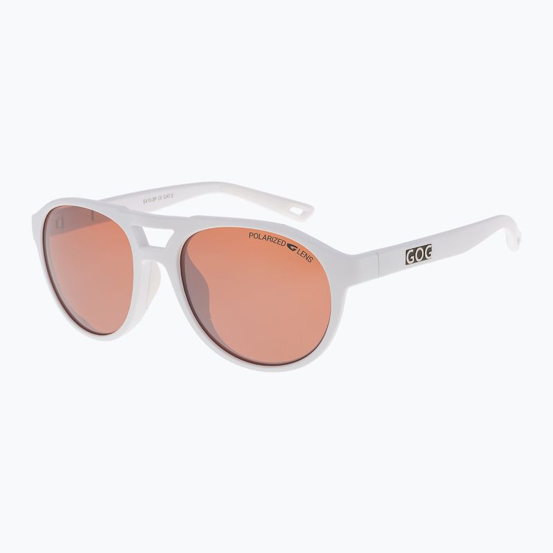 Okulary przeciwsłoneczne GOG Nanga matt white/reflex silver 2