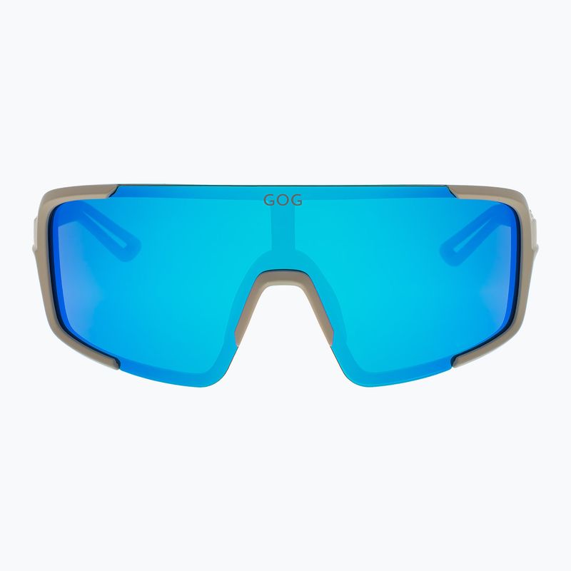 Okulary przeciwsłoneczne GOG Magni matt brown/khaki reflex white/blue 2