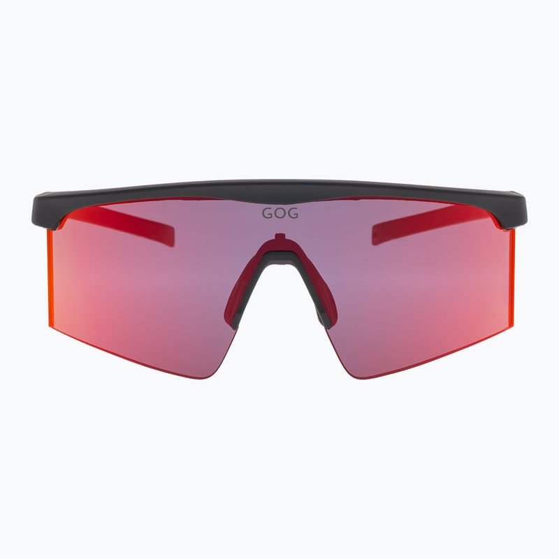 Okulary przeciwsłoneczne GOG Sigurd matt black/reflex black/red 2
