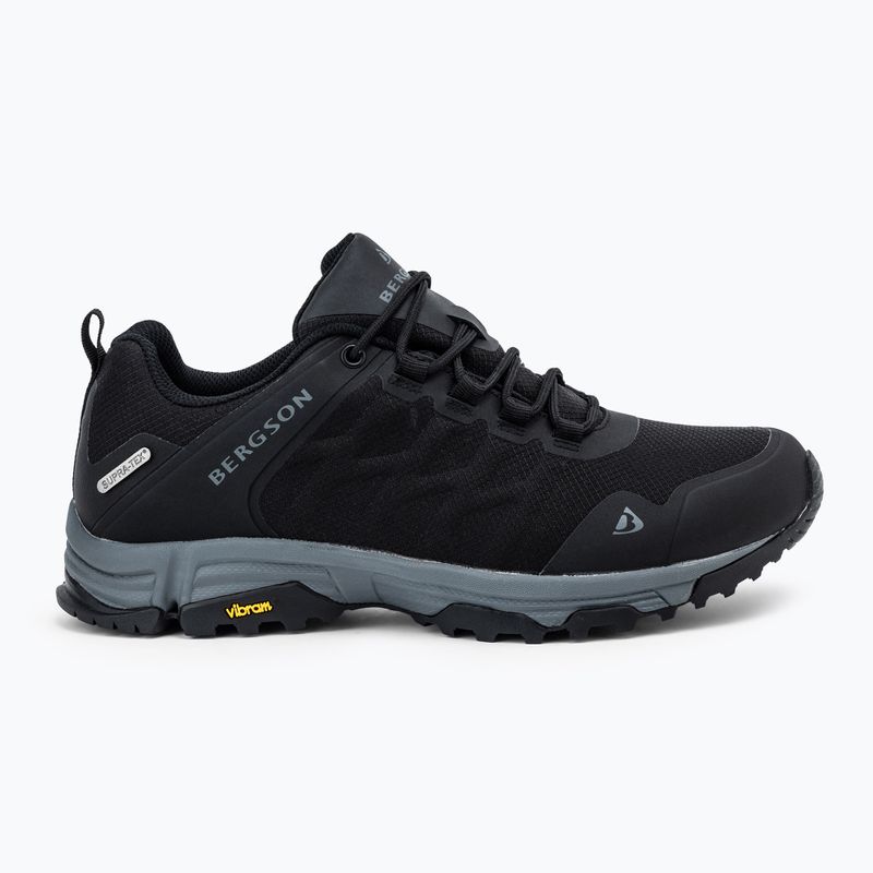 Buty trekkingowe męskie BERGSON Hadjer Low STX black 2