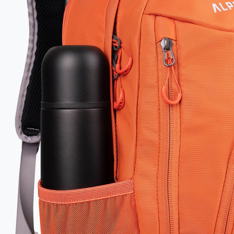 Plecak turystyczny Alpinus Lecco 15 l  koralowy 3
