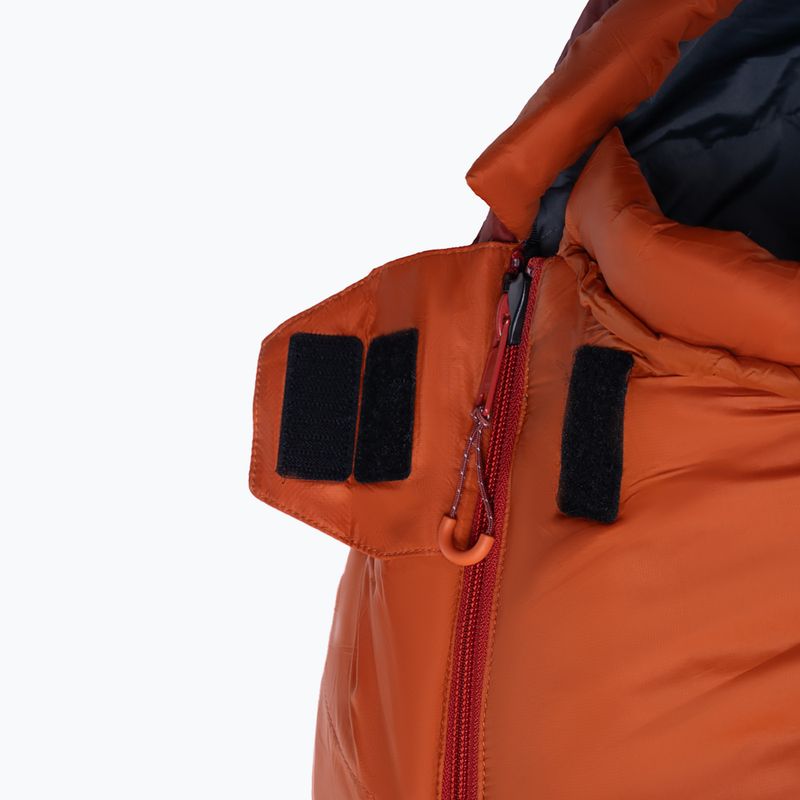 Śpiwór Alpinus Primalight Pro 1200 lewy pomarańczowy 2