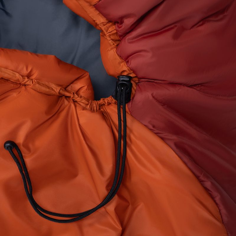 Śpiwór Alpinus Primalight Pro 1200 lewy pomarańczowy 4
