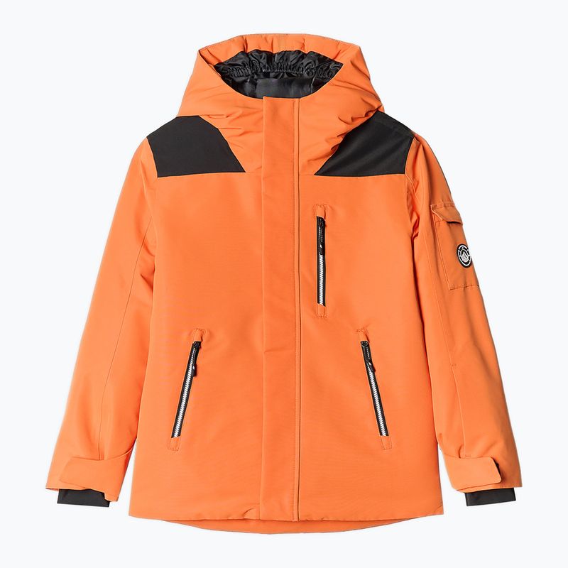 Kurtka snowboardowa dziecięca 4F M538 orange
